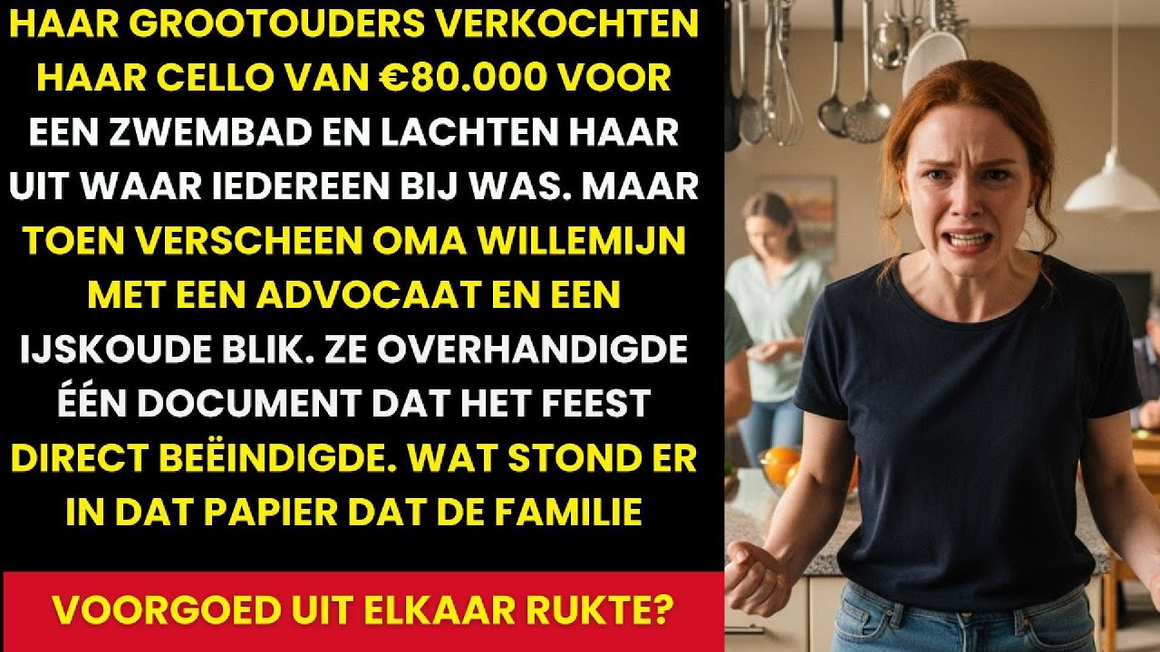 Ouders Verkopen Cello Van €80.000 Voor Een ZWEMBAD – Oma Willemijn Neemt Wraak!|waargebeurd