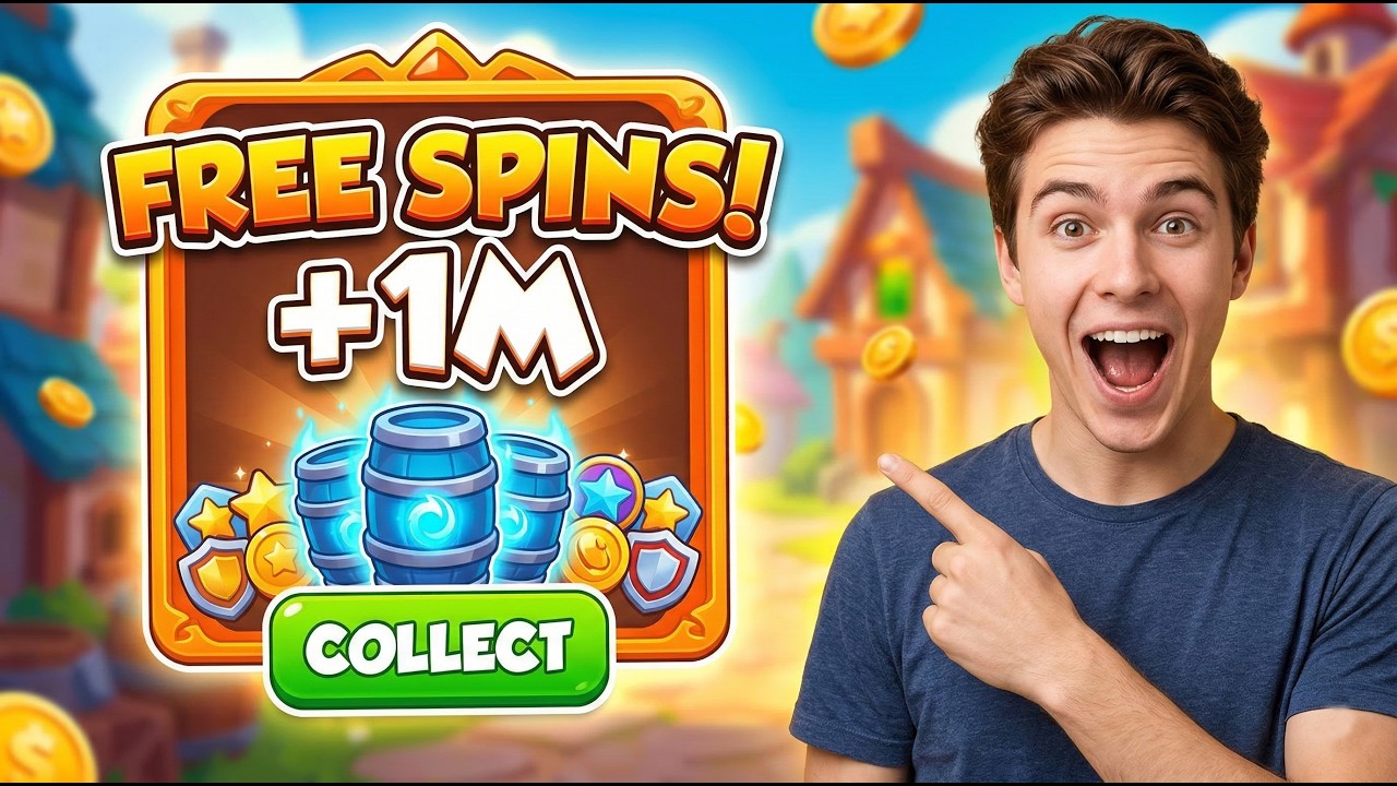 Coin Master Free Spins 2026 | How to Get Free Spins in Coin Master (NEW)
