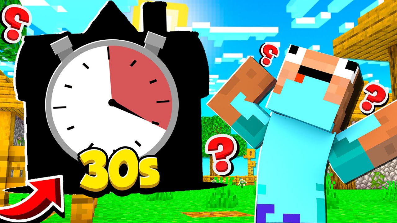 MINECRAFT sin embargo APARECEN ESTRUCTURAS RANDOM CADA 30 SEGUNDOS