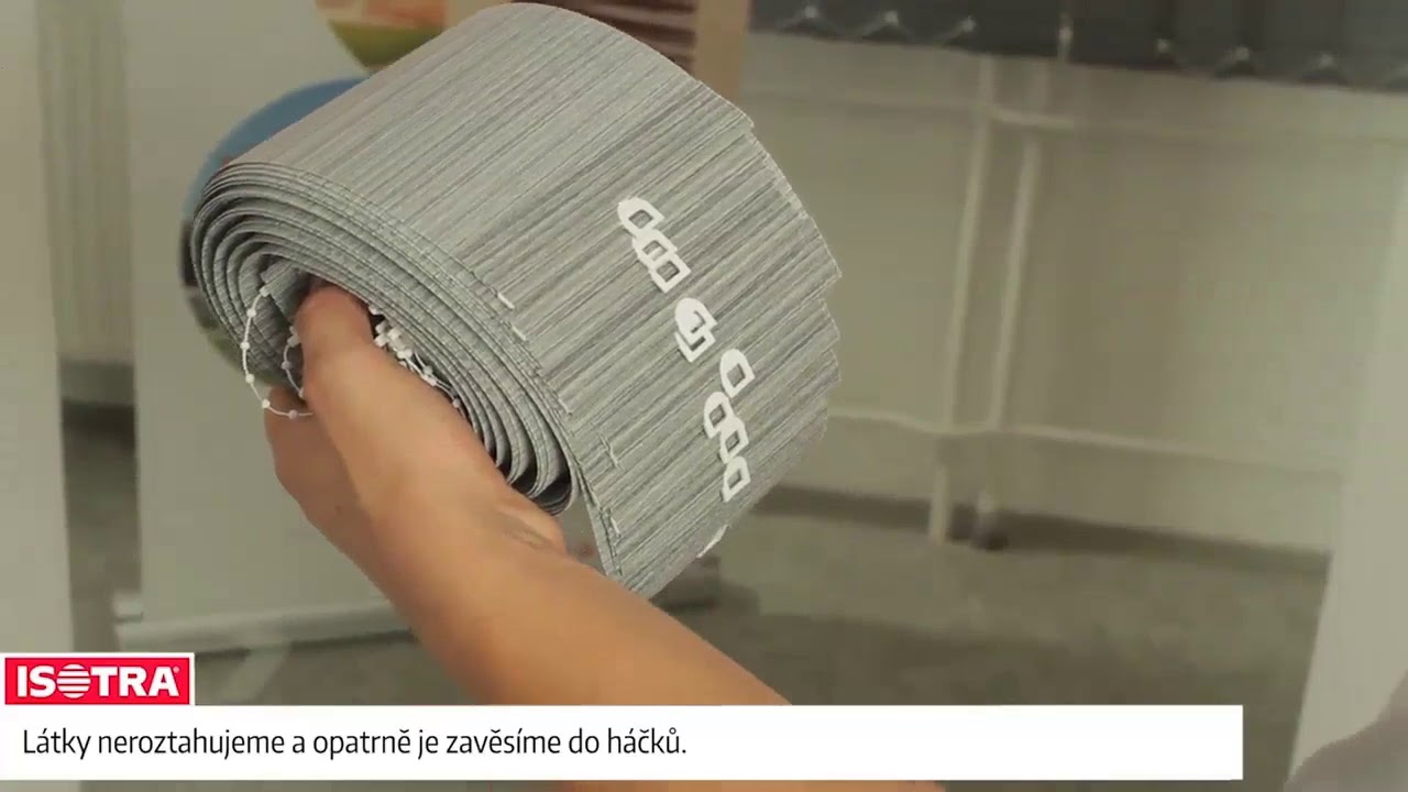 Vertikálni žaluzie vyměřeni a montáž