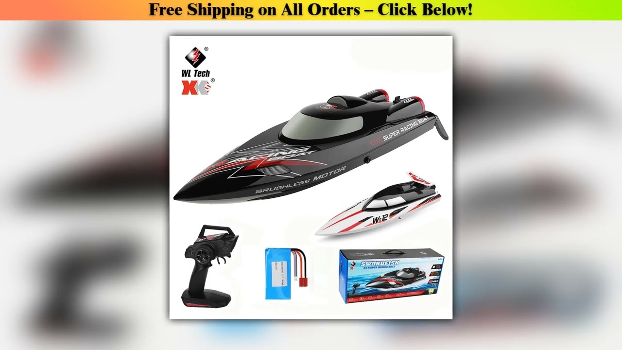 WLtoys WL916 WL912-A RC Boat 2.4Ghz 55KM/H 35KM/H High Speed Racing Watercraft Remote Control