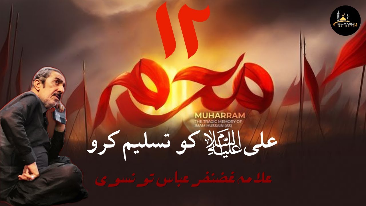 ALi Ko Tasleem Karo | Allama Ghazanfar Abbas Tonsvi | Islamic Insights14