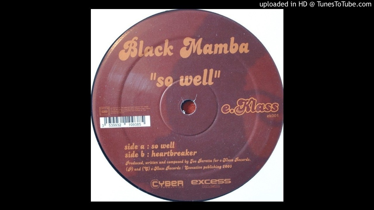 Black Mamba - So Well