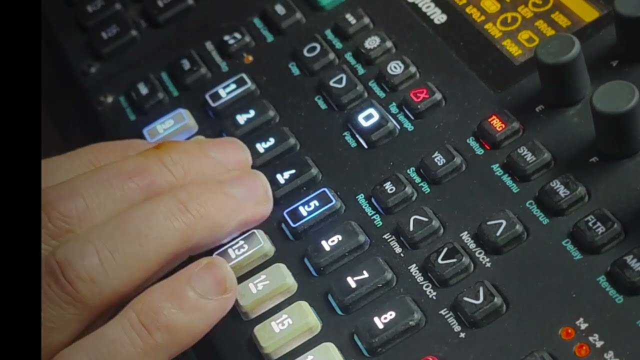 digitone bass line