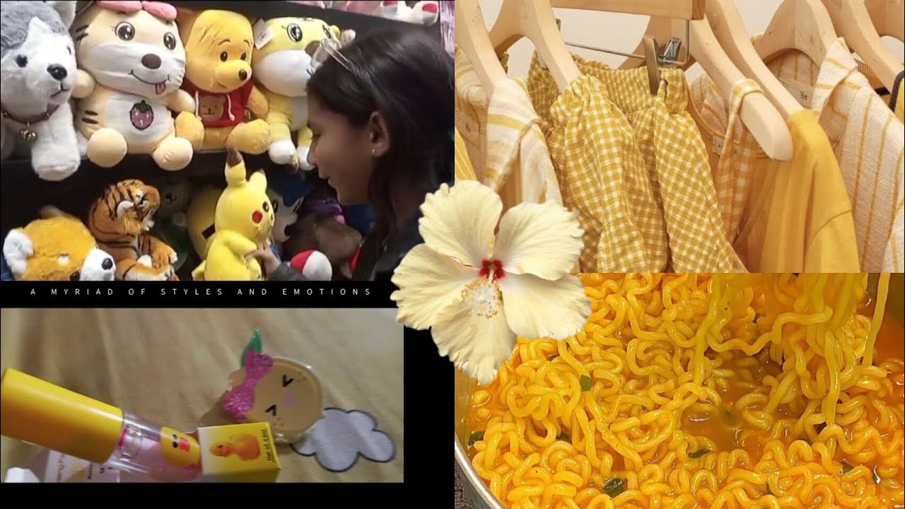 Yellow challenge for 24 hours 💛😊🛒✨