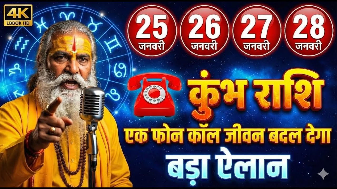 कुंभ राशि वालों 22,23 जनवरी 2026 किस्मत का लात जूता पड़ने वाला है धर-धर आंसू रोना पड़ेगा सावधान,