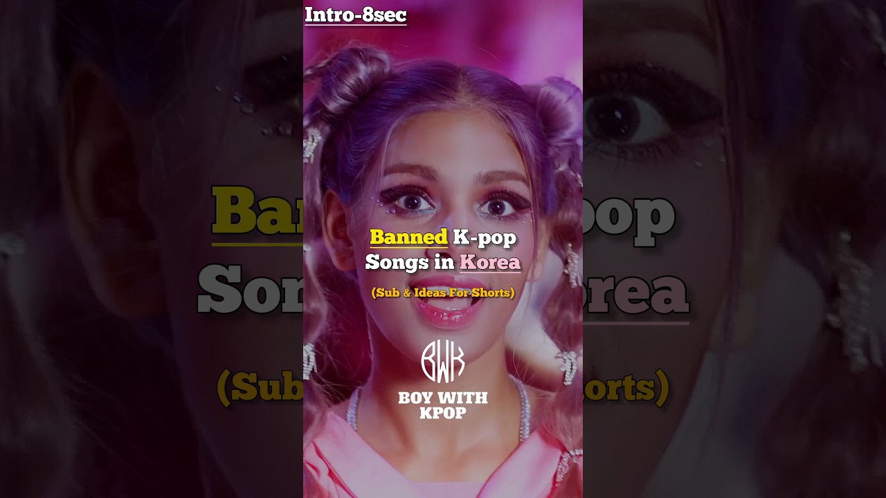 Banned K-pop songs in Korea #kpop #kpopshorts #trending #fyp #viral