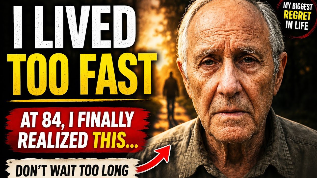 I’m 84… and This Is the Moment I Realized I Lived Too Fast