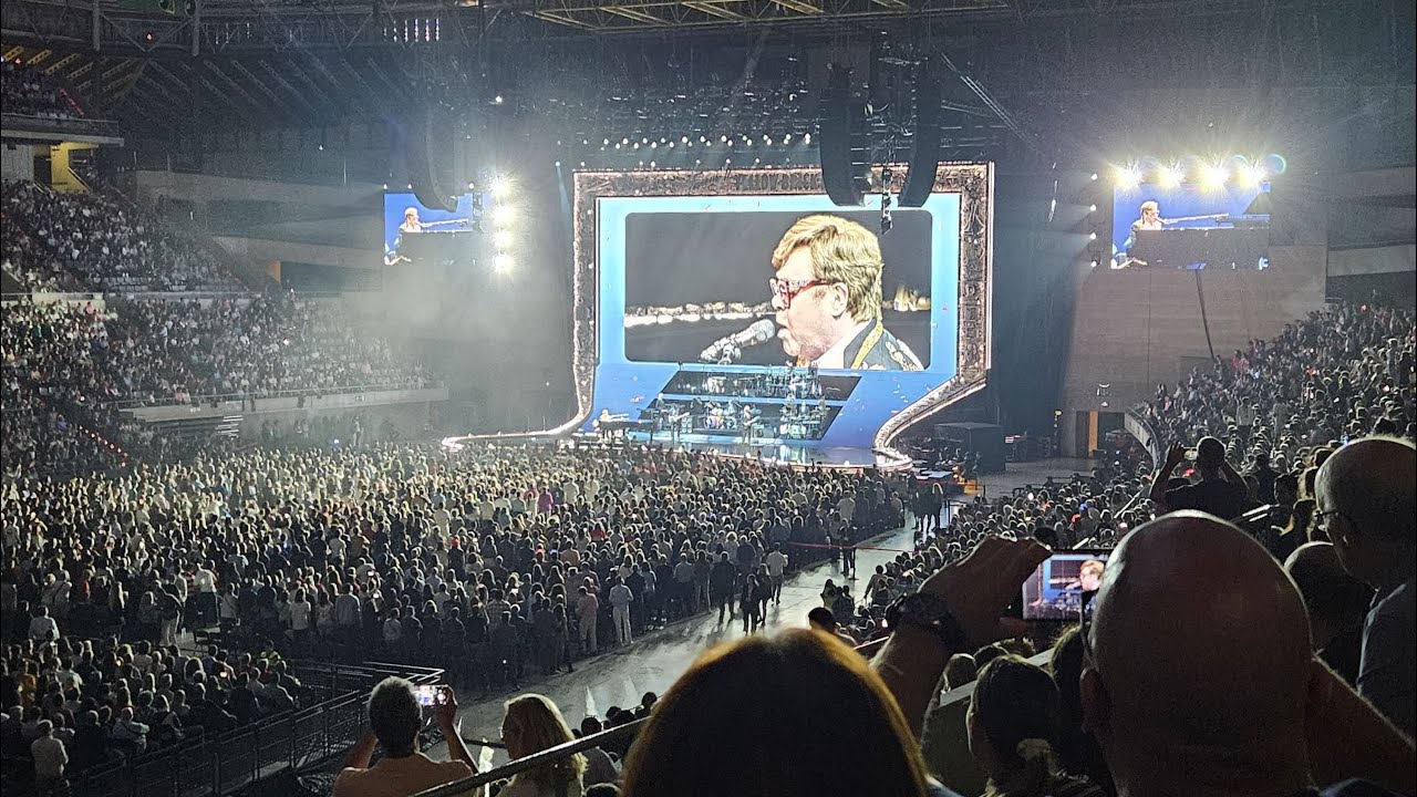 Elton John - Farewell Yellow Brick Road Tour 2023 at Palau Sant Jordi, Barcelona