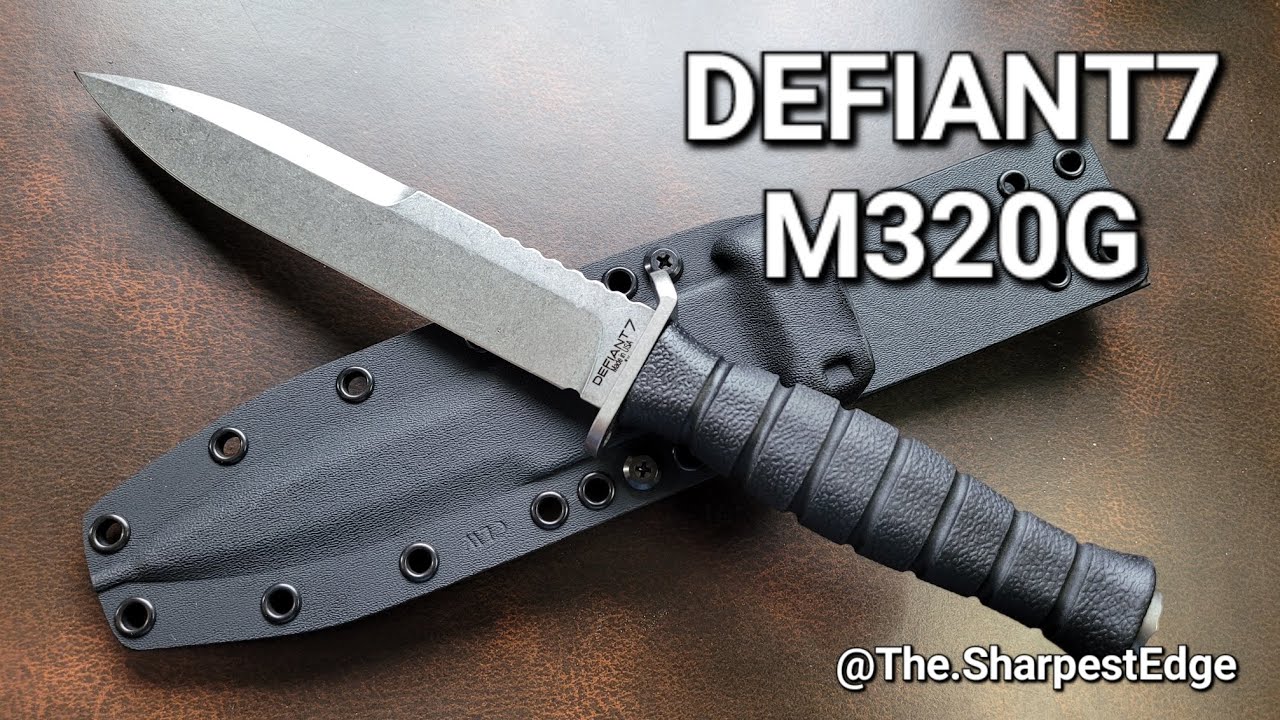 САМЫЙ ОСТРЫЙ КРАЙ: DEFIANT7 M320G. Дизайн Леса Джорджа. Обзор/демонстрация.