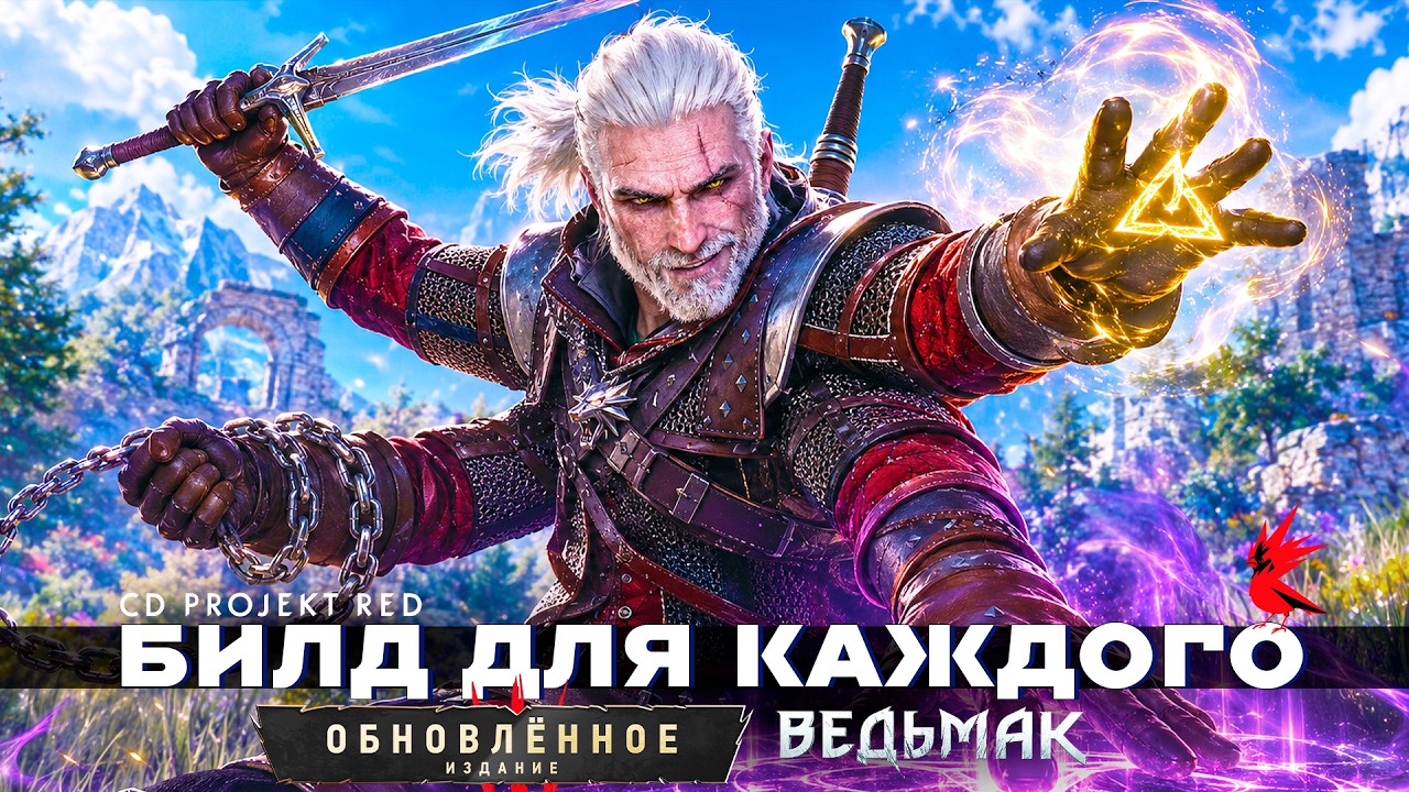 Ведьмак 3 Ремастер - ГАЙД НА ИДЕАЛЬНЫЙ УНИВЕРСАЛЬНЫЙ БИЛД и НАВЫКИ в The Witcher 3 Remastered