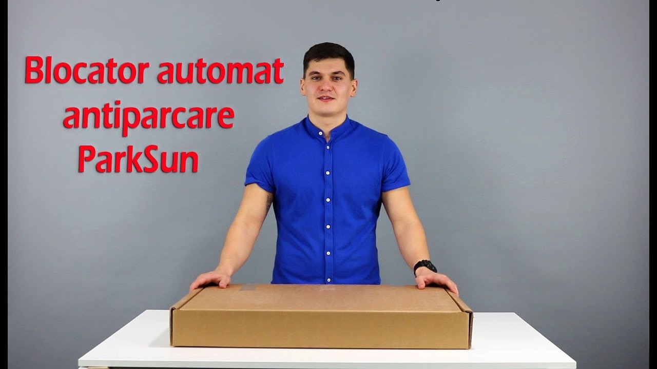 Sistem automat de blocare pentru locurile de parcare PARKSUN