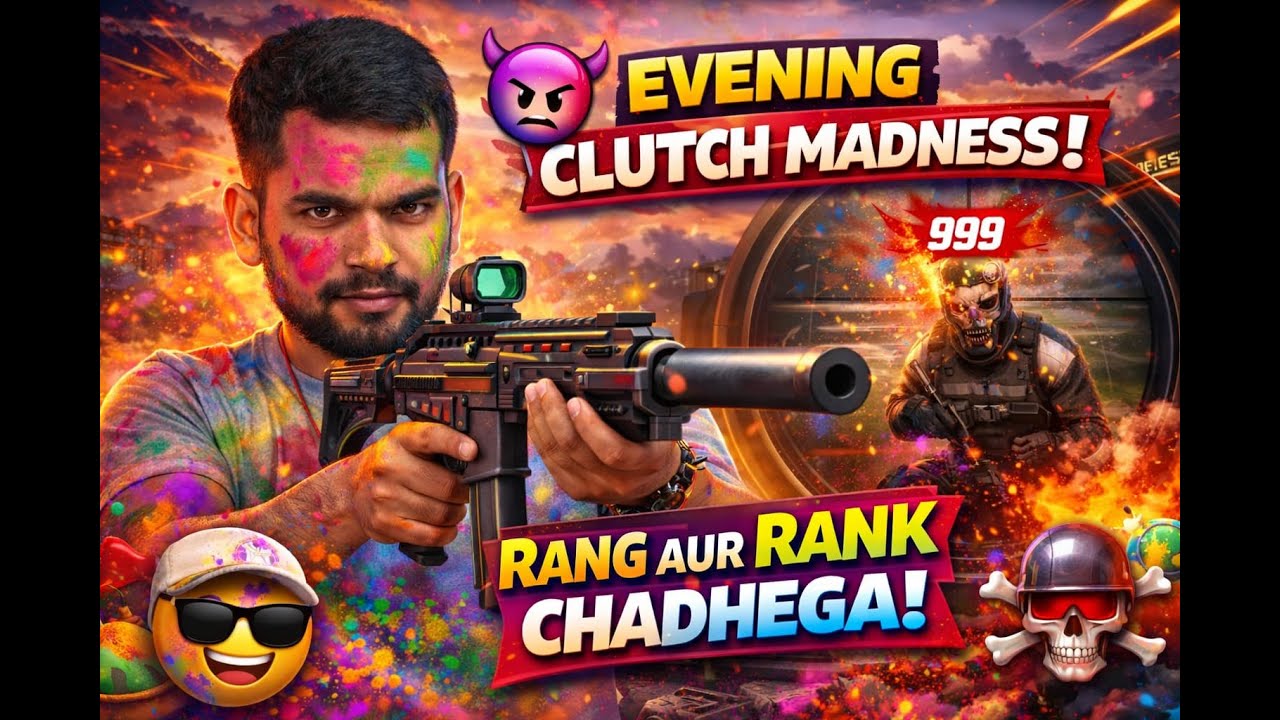 🔴 LIVE Bura Na Maano… Headshot Hai! 😂🔥 | Holi Special Live