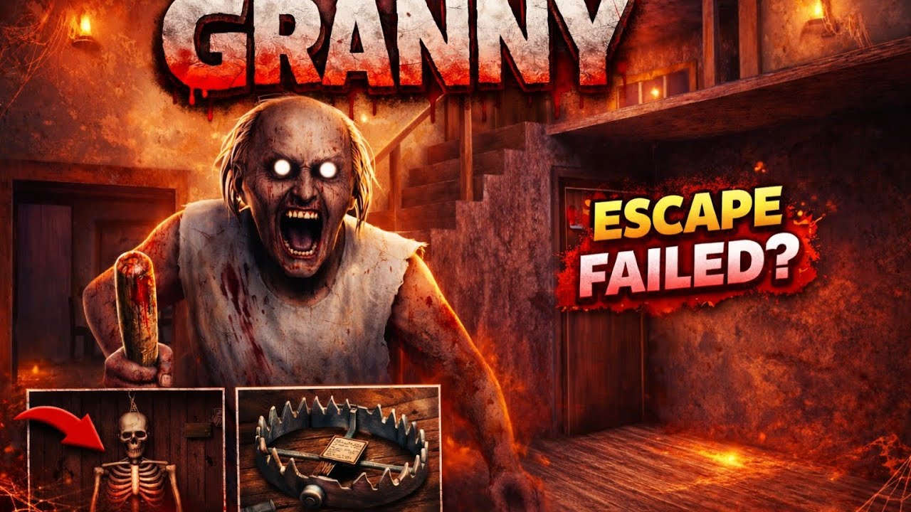 I Was SO Close to Escaping Granny by Car… then THIS Happened 😱 | Vedant OP 