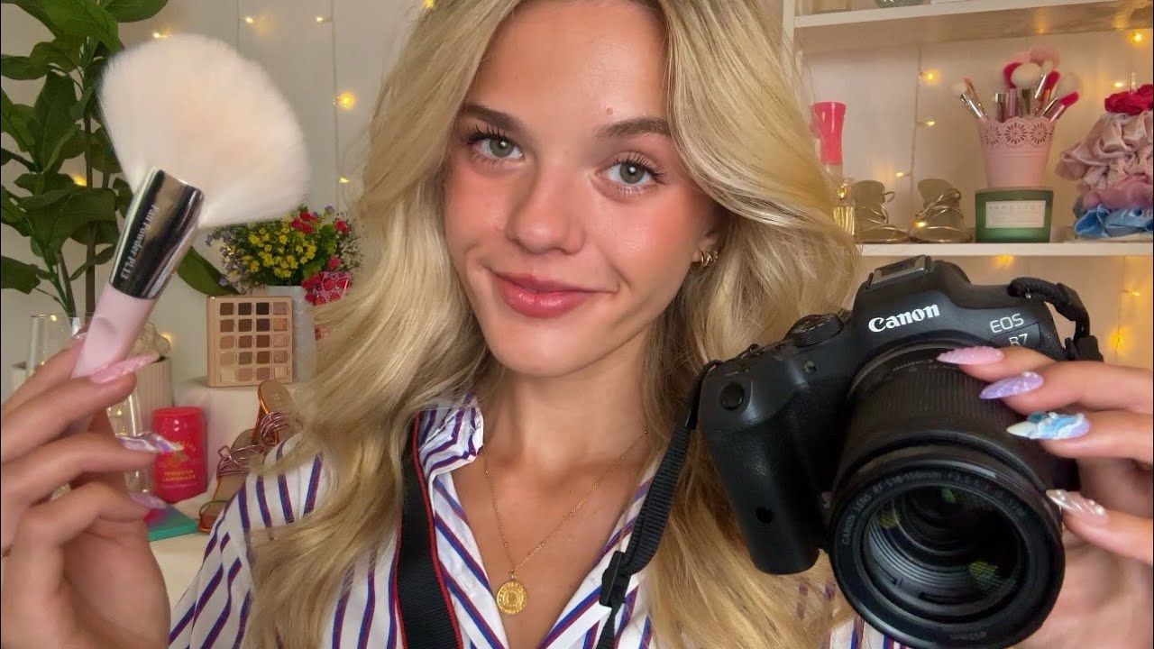 ASMR Model Casting Roleplay: Taking Your Digitals 📸💓 (body positive)