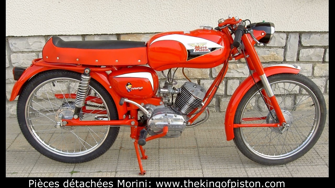 Moto Morini Corsarino ZZ : la moto qui fit rêver des générations de jeunes.