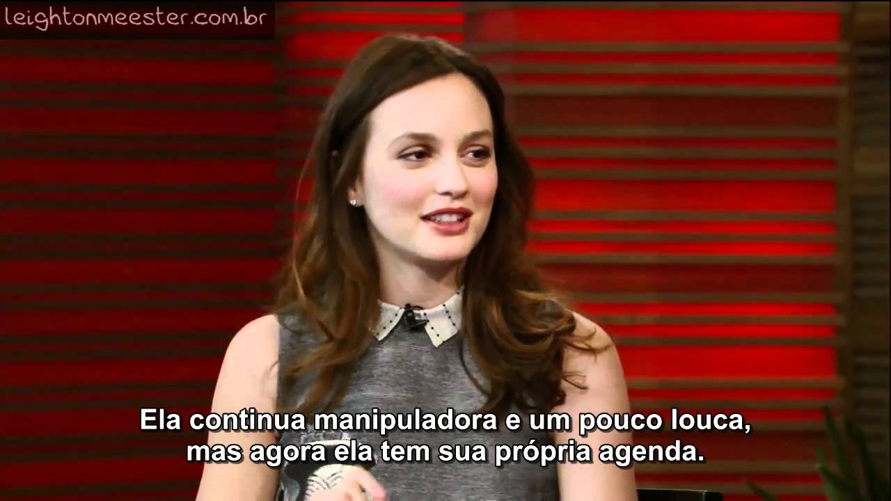 Leighton Meester Live With Regis and Kelly 2011 (legendado)