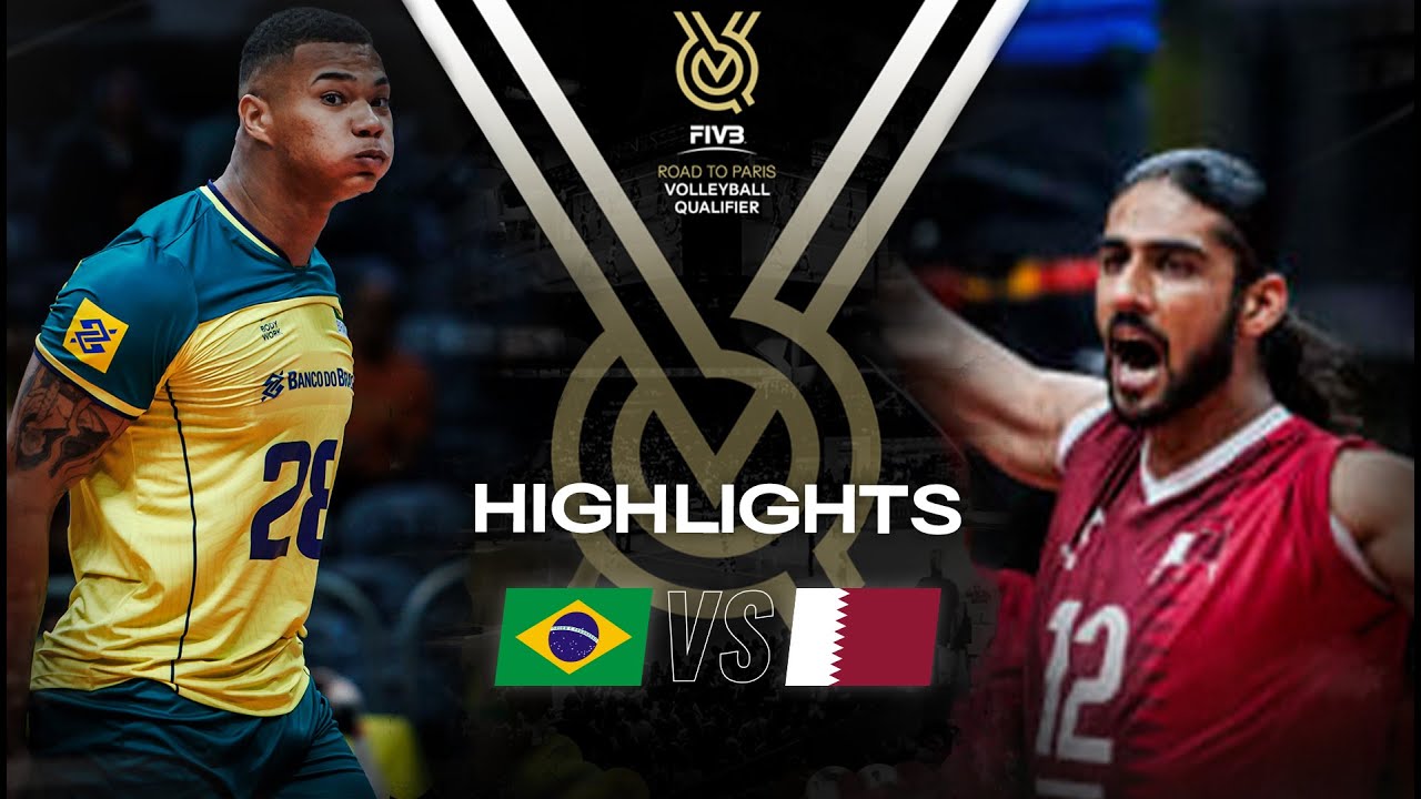🇧🇷 BRA vs. 🇶🇦 QAT - Highlights | Men's OQT 2023