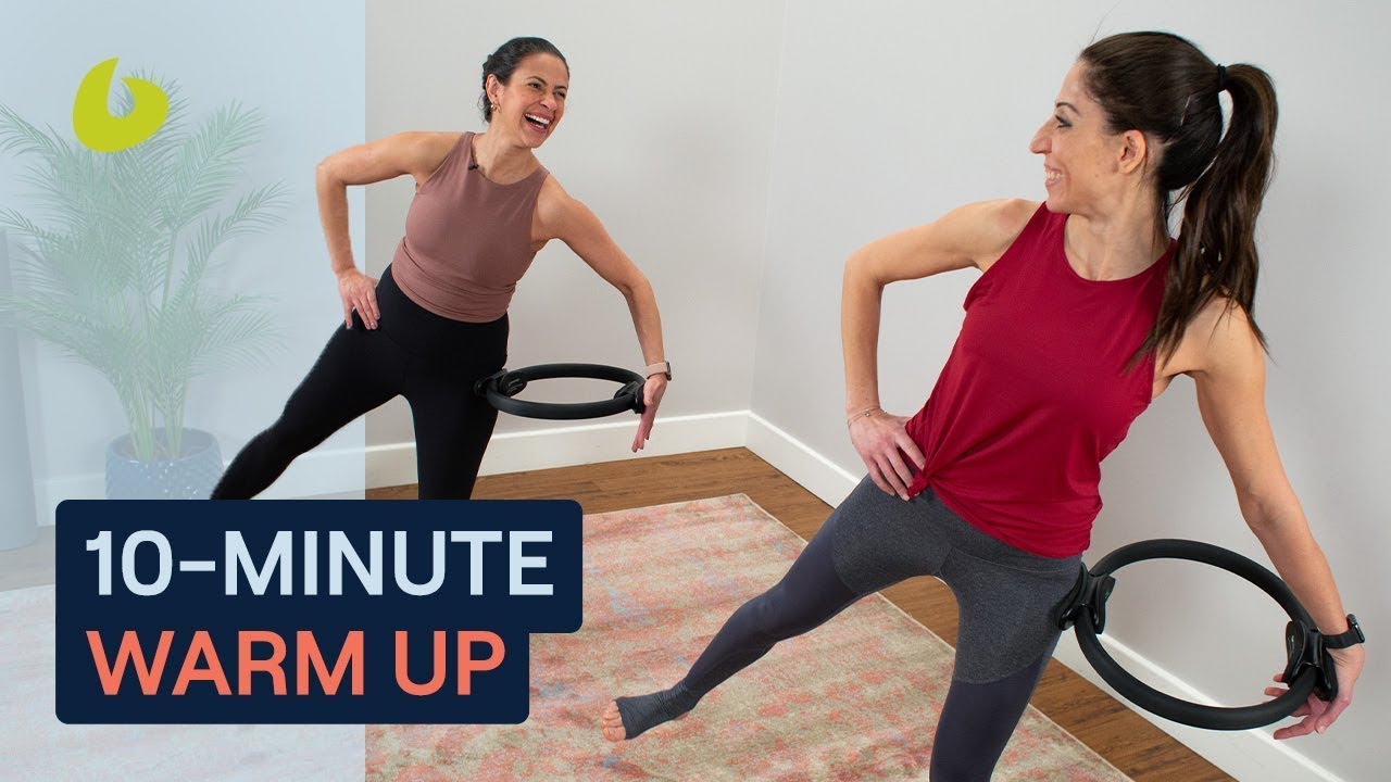 10-Min Standing Warm Up with Ultra-Fit Circle® | Pilates Exercise Break