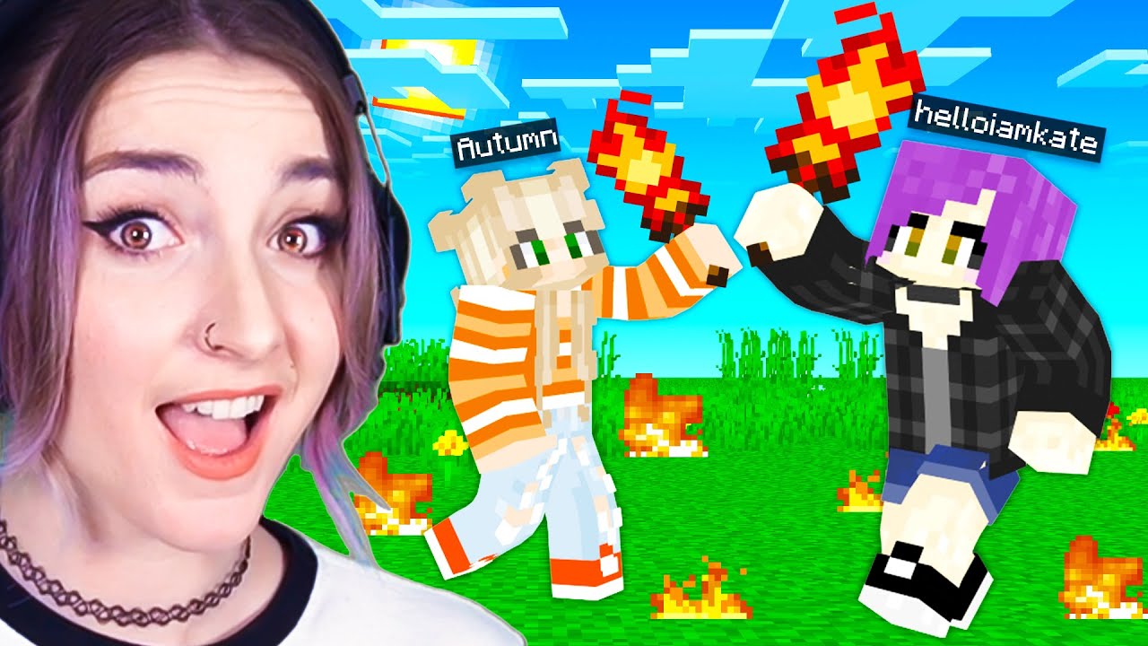 Getting the POWER OF FIRE! [Camp Minecraft]