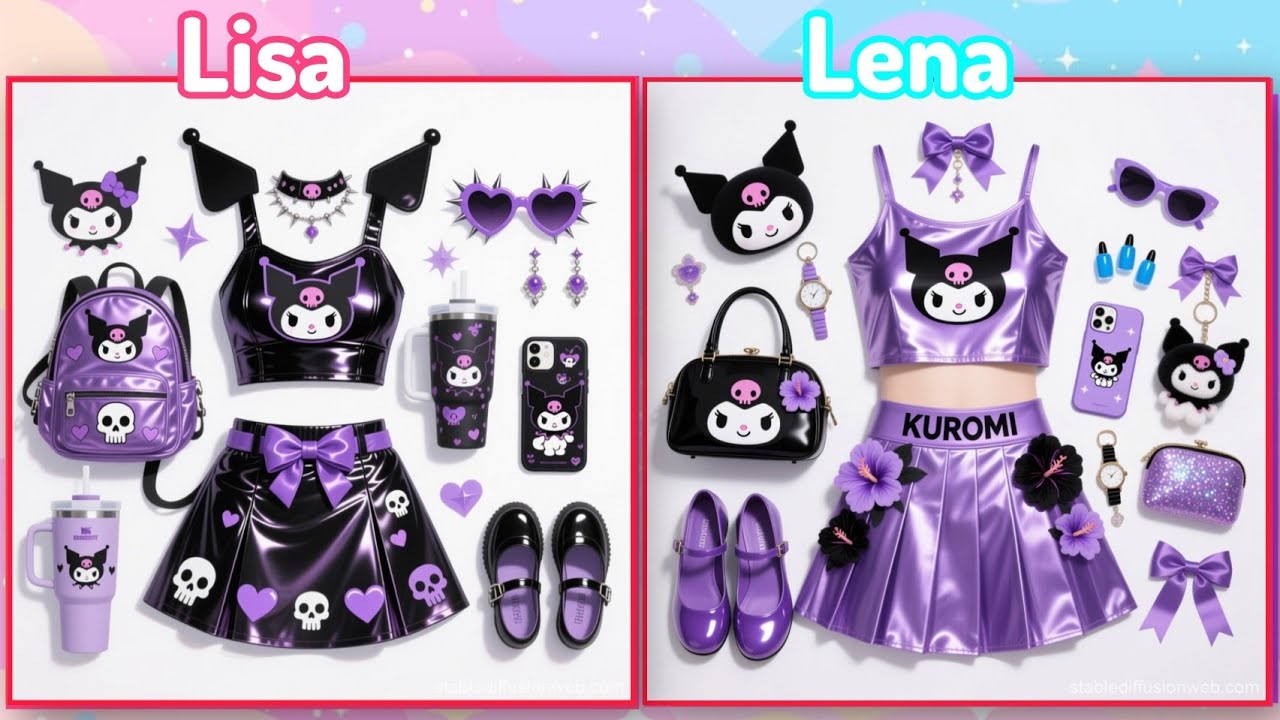 Lisa or Lena 💖💥 Cutest Fashion Ever 💫 🧡 #lisaorlena #fypviral #Trending #cute #accessorie #random 