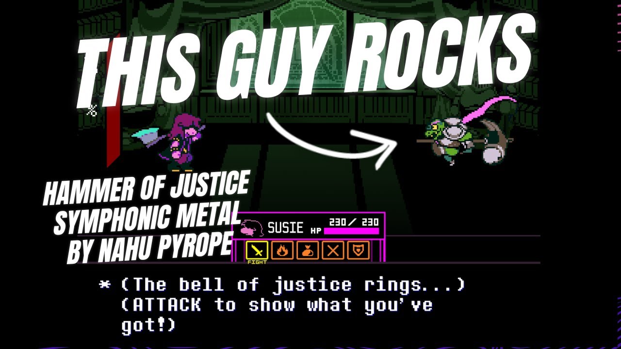 DELTARUNE - Hammer of Justice [Symphonic Metal]