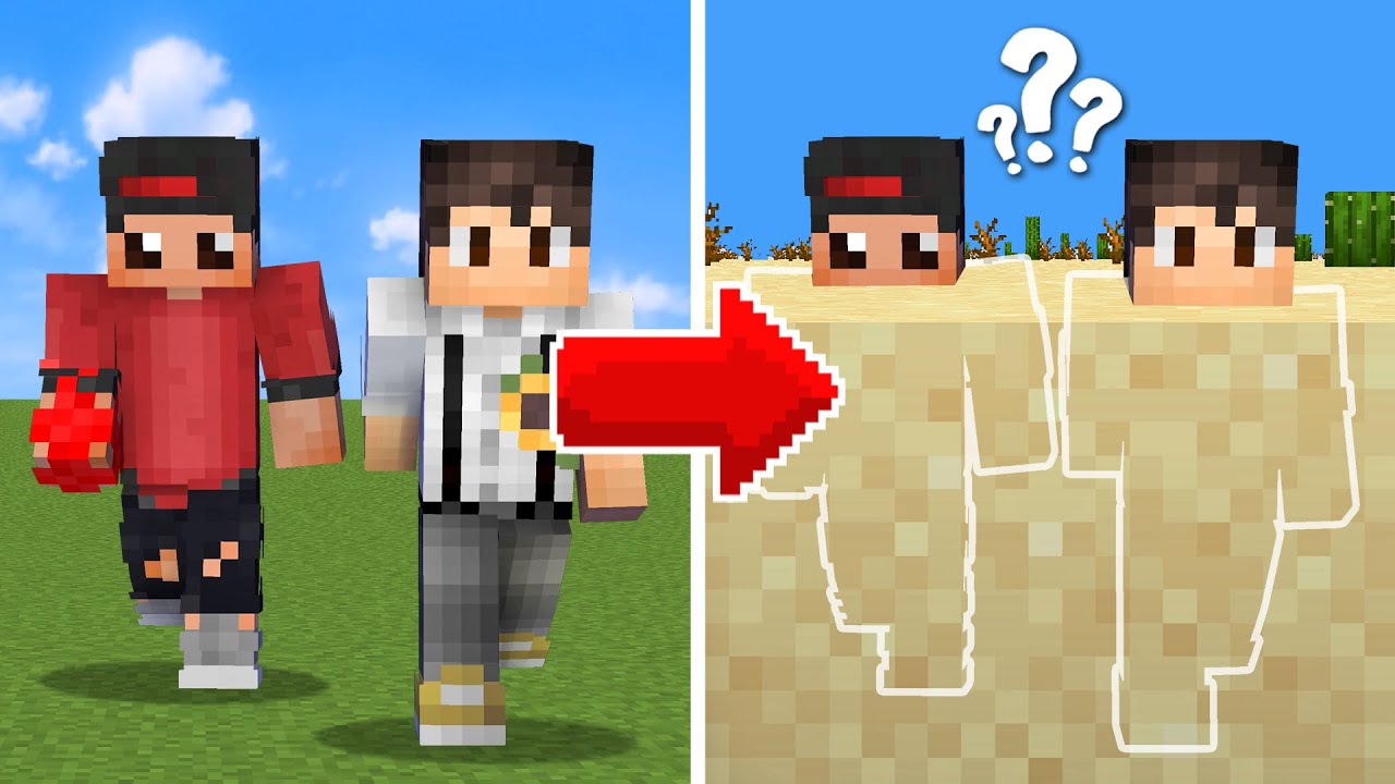 Minecraft, Aber Die Ganze Welt Wird Getauscht!