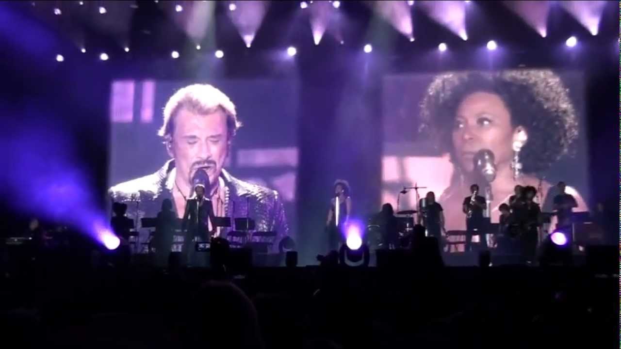06 Johnny Hallyday à Québec - I who have nothing avec Amy Keys