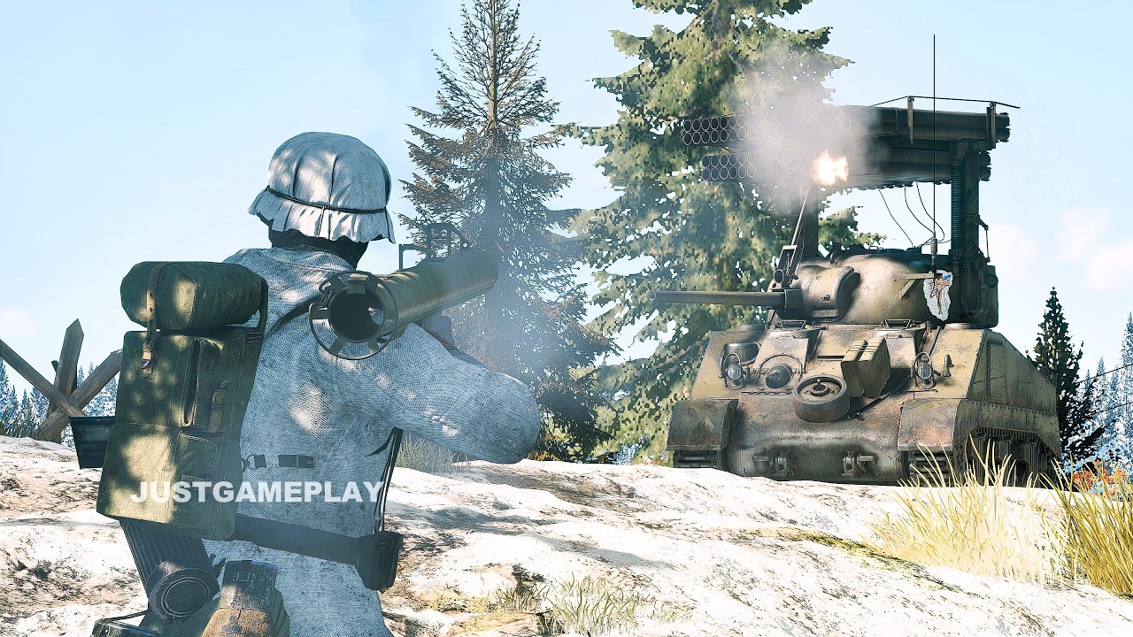 Enlisted: Germany - Battle of Bulge - BR 5 Gameplay | Update Rzhev