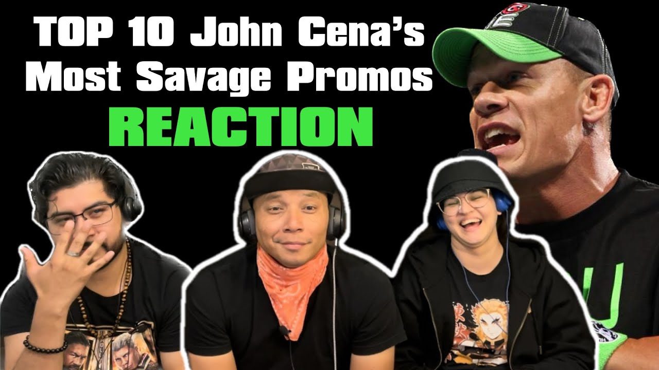 TOP 10 John Cena's MOST SAVAGE Promos - Wrestling Flashback | Reaction!