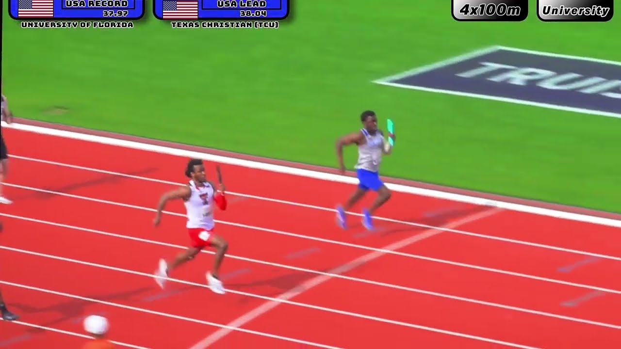 Missed Handoff - Still 1st! Texas Tech dazzles in 4x1 comeback