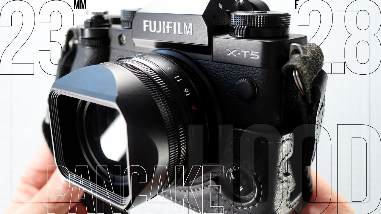 Fujifilm XF 23mm f/2.8 R WR Lens - Metal Hood - Fujifilm X-T5