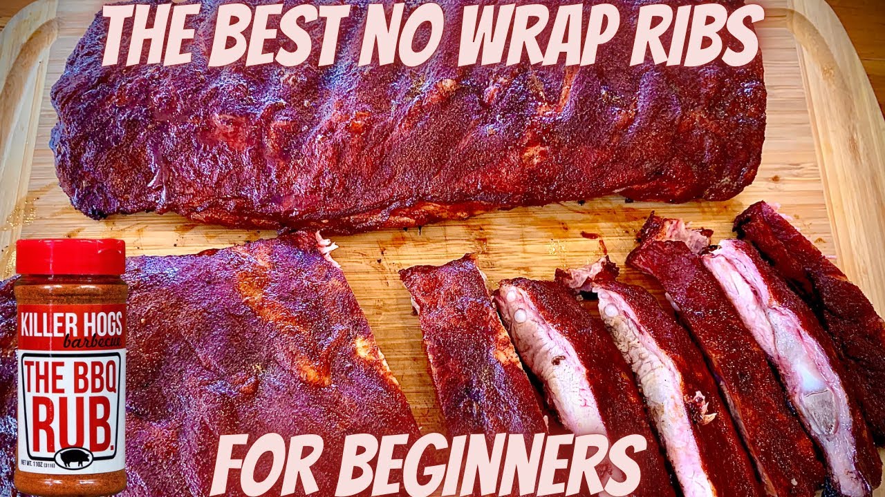 The Best No Wrap smoke Ribs on Traeger Grill - @howtobbqright