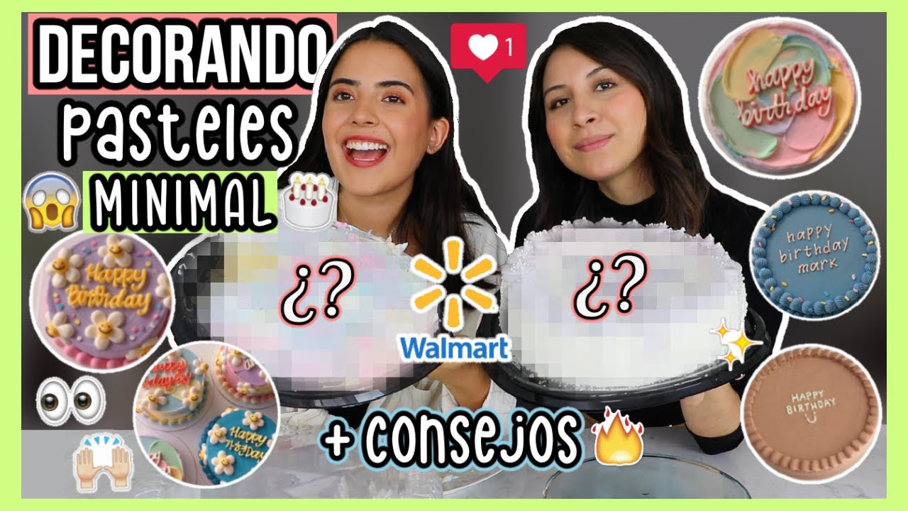 TRANSFORMANDO PASTELES DEL WALMART *sale bien ¿?*