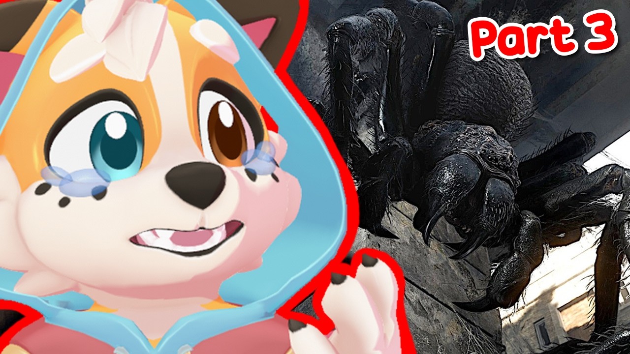 THEY ADDED GIANT SPIDERS AND I HATE IT! | VTuber Plays RESIDENT EVIL REQUIEM (Part 3)