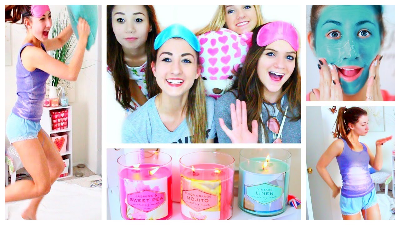Night Routine | What Girls Do At Sleepovers!