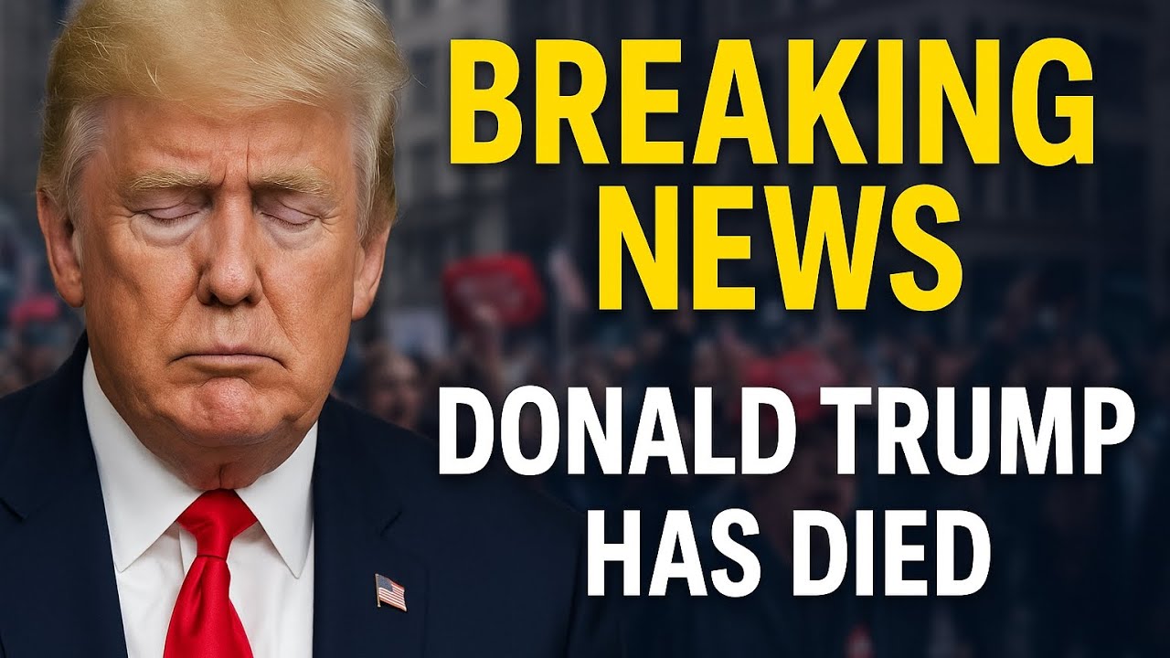 Donald Trump's Death: A Political Earthquake Shakes America and the World