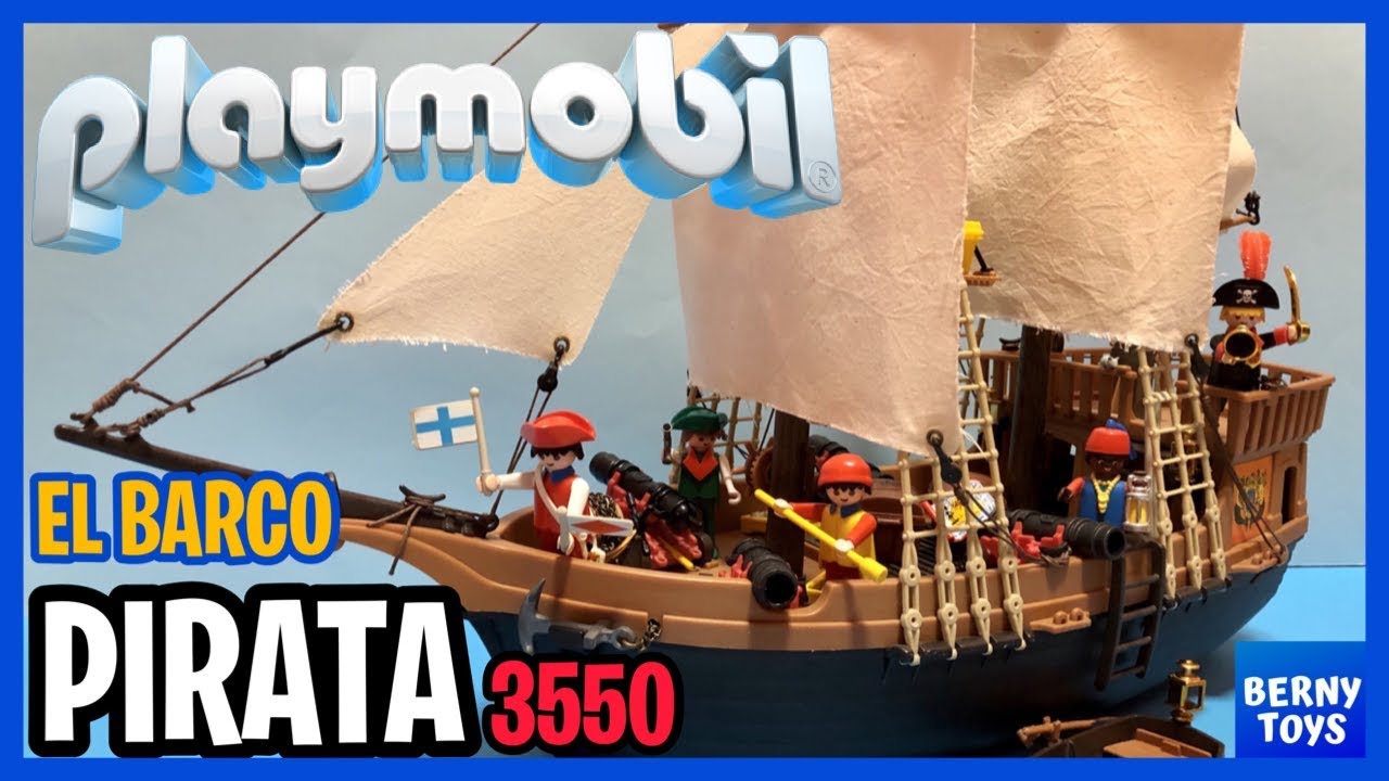 Playmobil BARCO PIRATA 3550 🏴‍☠️  EL MEJOR BARCO de la HISTORIA DE PLAYMOBIL ✅