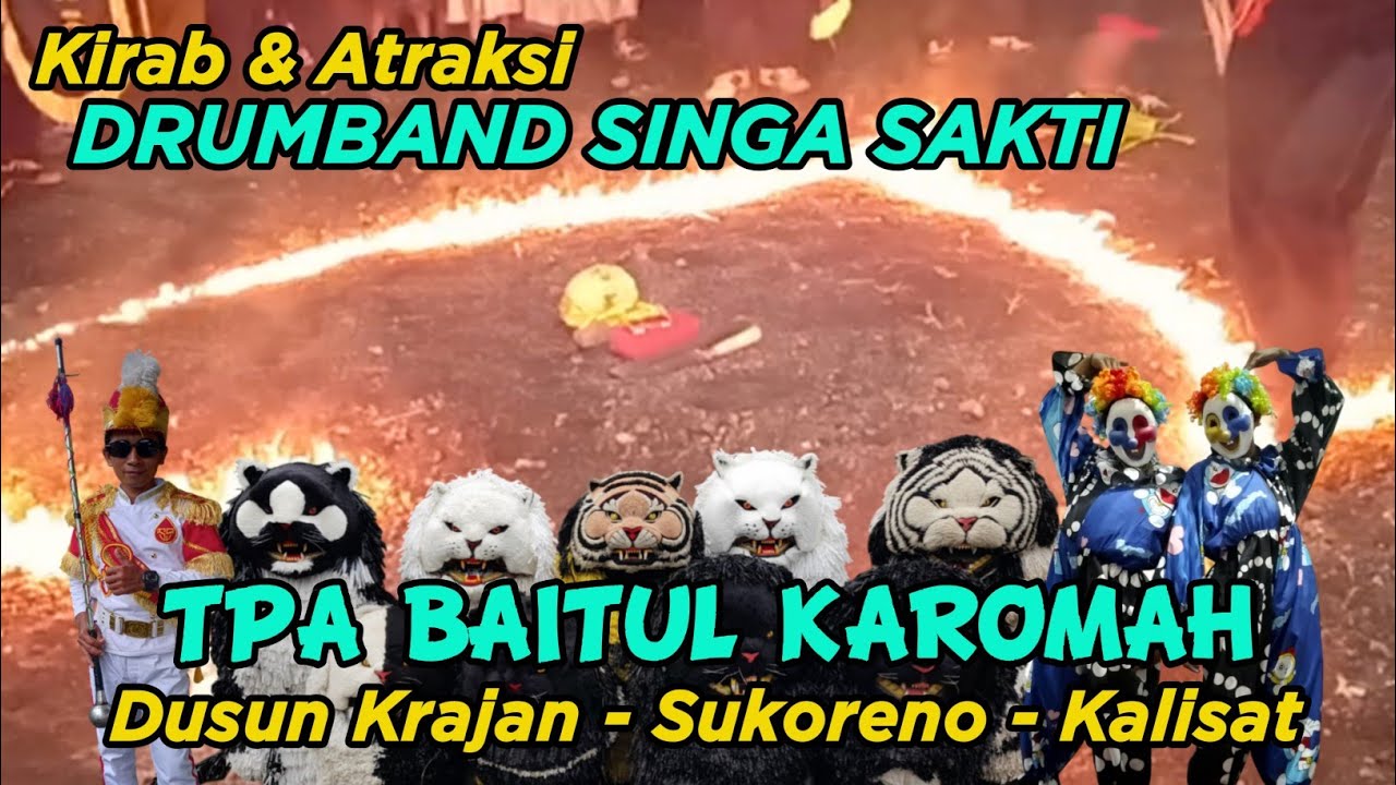 SERU!!! ATRAKSI SULAP || Live Show TPA BAITUL KAROMAH Sukoreno - Kalisat 