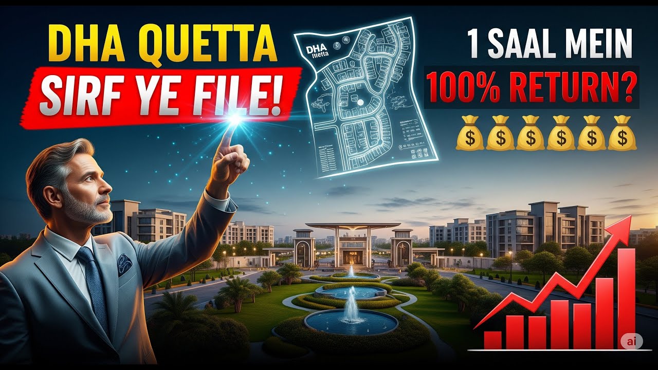This DHA Quetta File Will Boom Soon | DHA Quetta Best File to Invest Right Now?