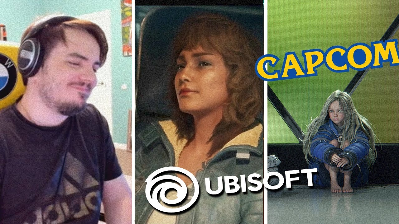 Мэддисон смотрит презентации Ubisoft и Capcom