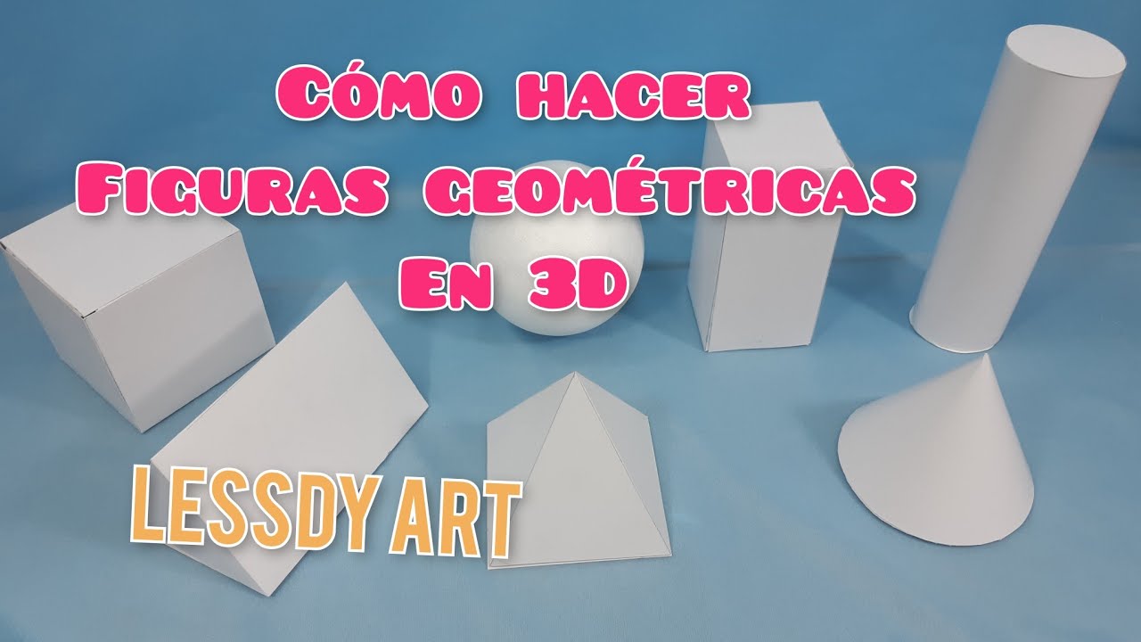 como hacer cuerpos geométricos