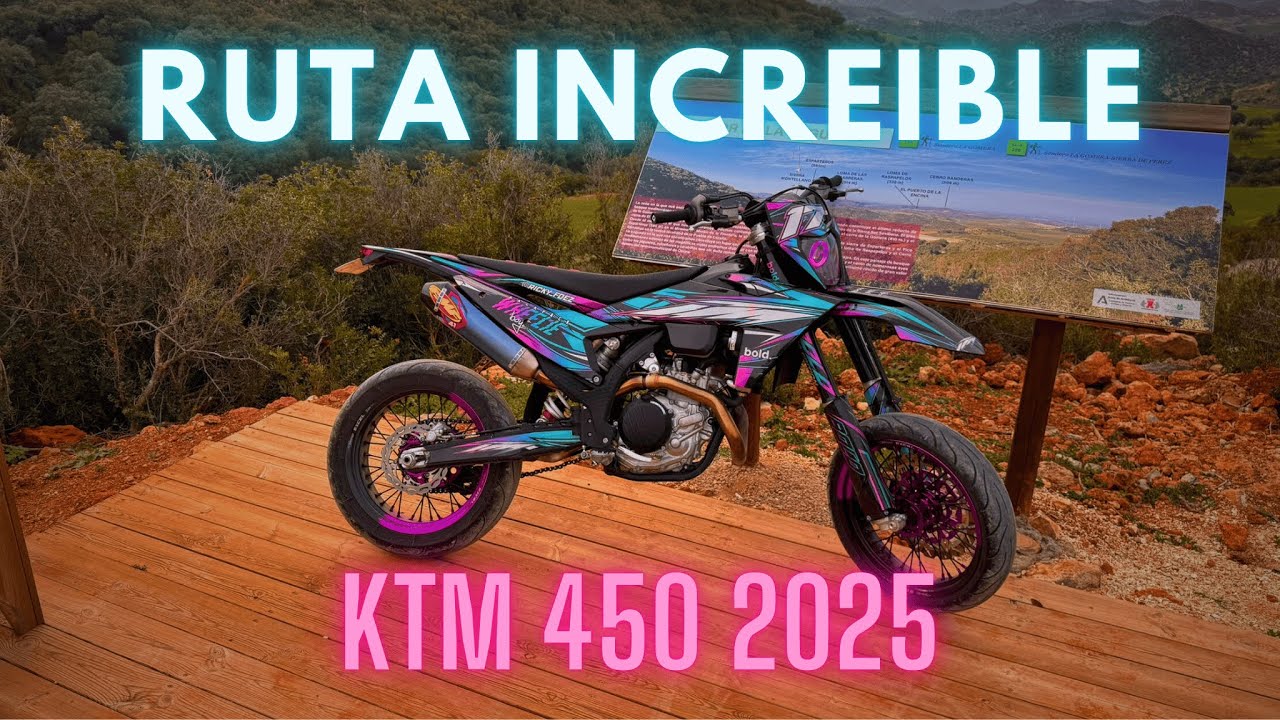 🏍️ Ruta EXTREMA con la KTM 450 2025 | Perdí el Móvil y Hice Locuras 🤯