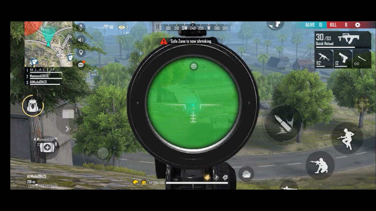 Best 21 Kill in Free Fire zendesk total gaming  | Ali Free Fire Warrior