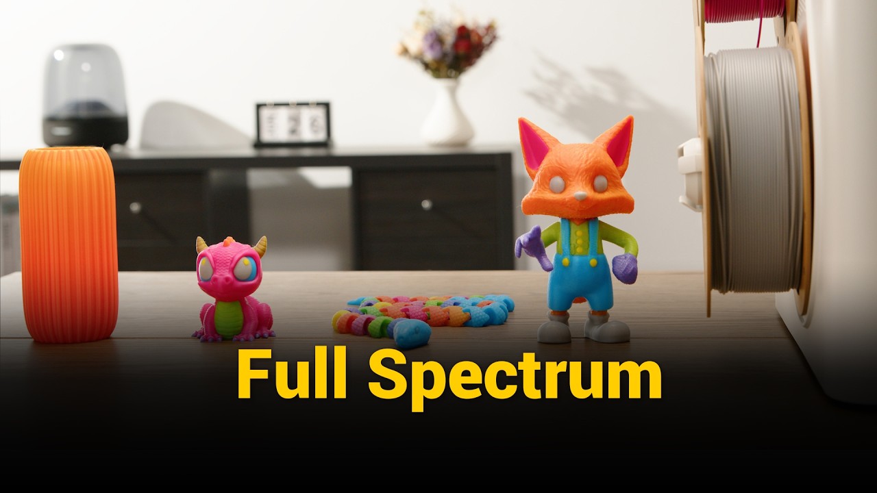 U1 Video Guide: Full Spectrum Printing