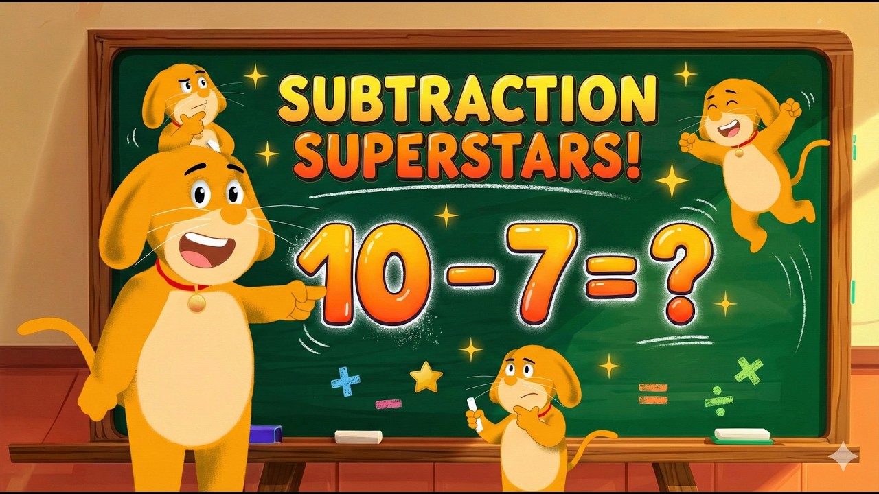 Chubster's Subtraction Secrets! 🌟 All the Ways to Subtract  Math Methods Made Simple!