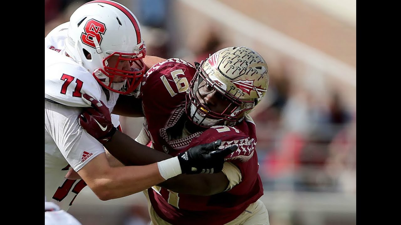 Derrick Nnadi (FSU DL) vs Louisville 2015