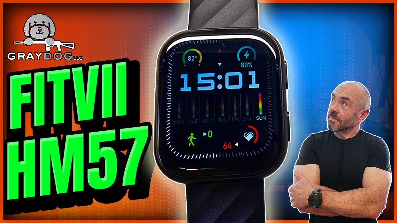 FitVII HM57 Smartwatch Review - Best Smartwatch Under $50!
