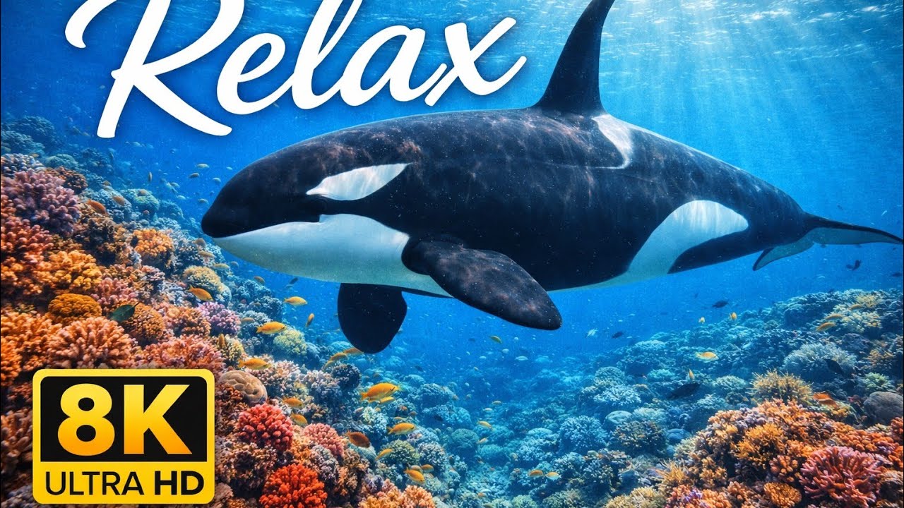Ocean Sounds for Sleep | Relaxing Underwater Ambience for Deep Sleep & Stress Relief