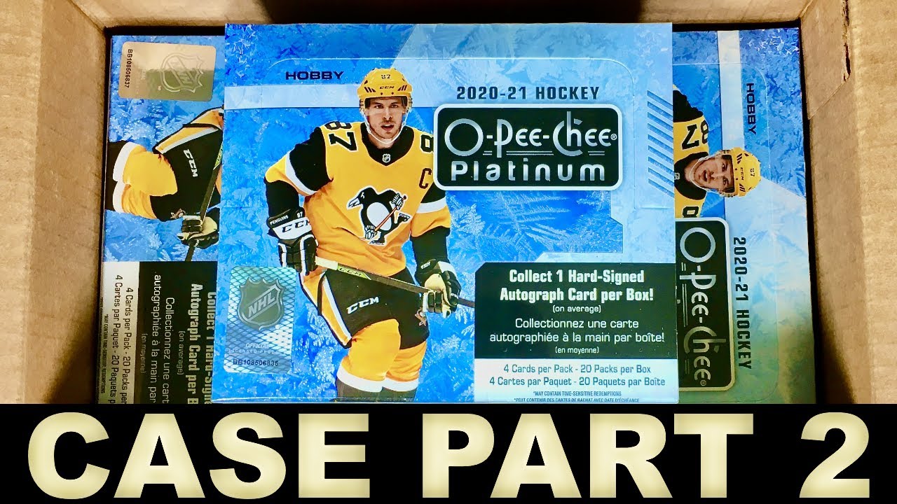 WHAT THE HECK IS THIS?! - 2020-21 O-Pee-Chee Platinum Hockey Hobby 8 Box Inner Case Part 2